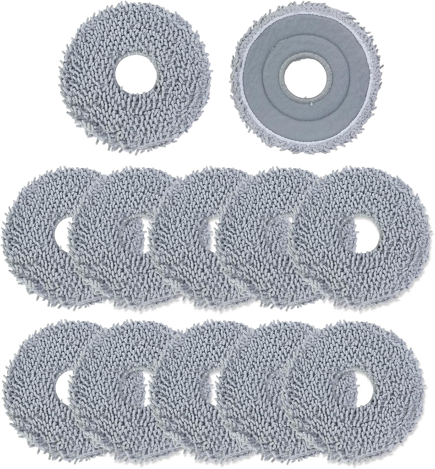 12 Pzas Almohadillas Trapeador Comp Roborock QV 35A