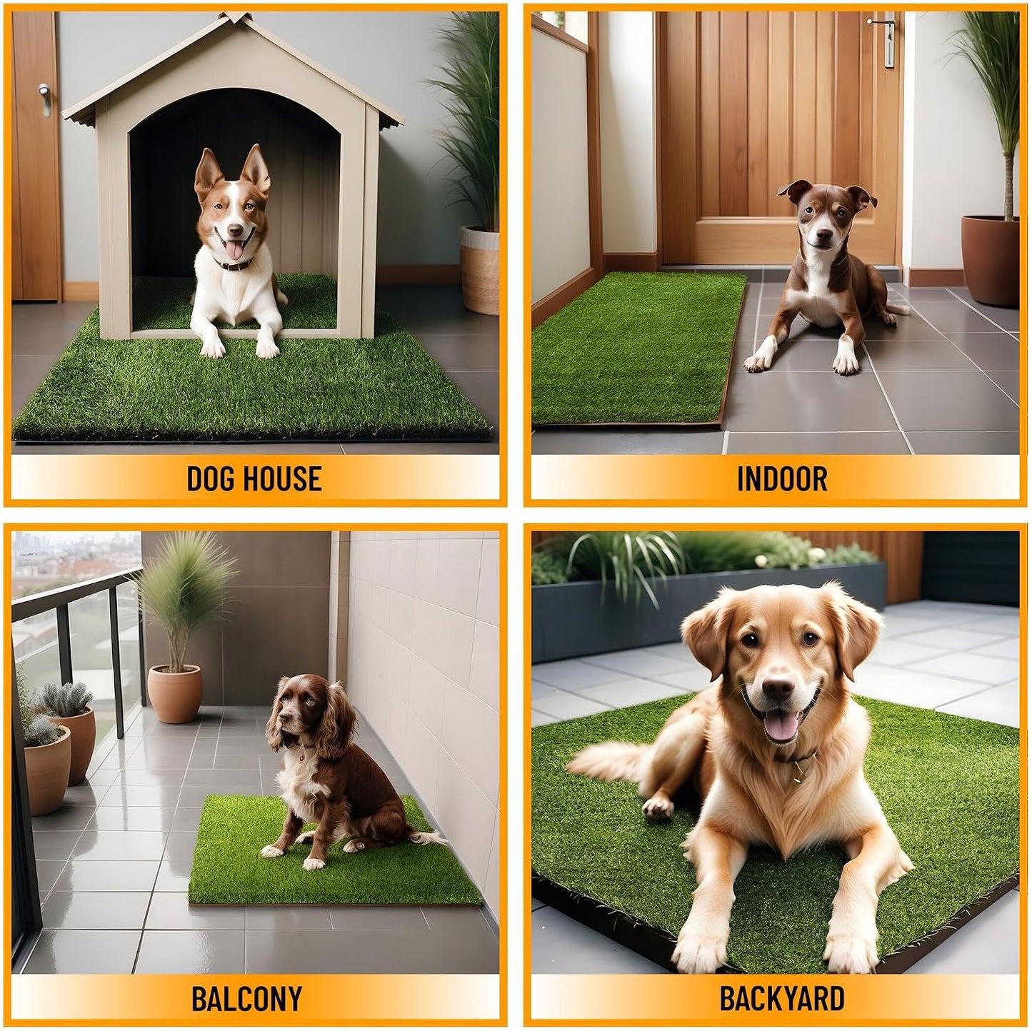 Almohadilla entrenamiento cachorro 15x30pulg reutilizable orina