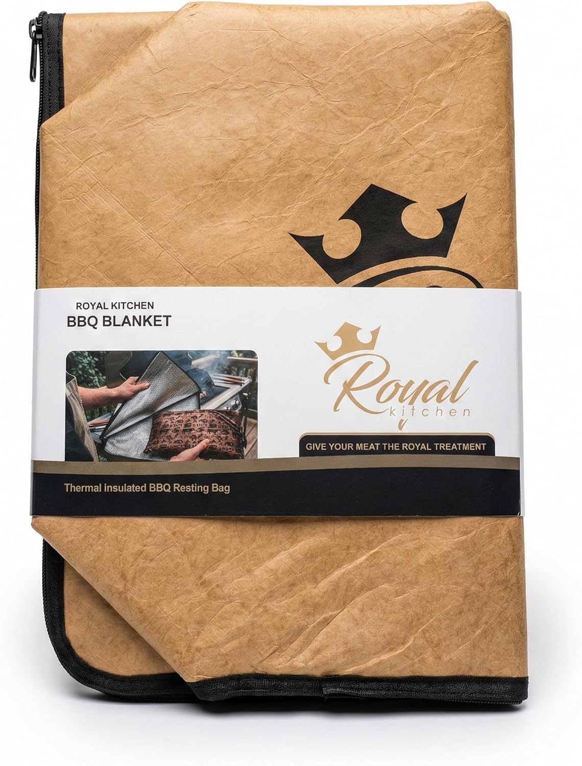 Manta barbacoa resistente para carne bolsa térmica boca ancha