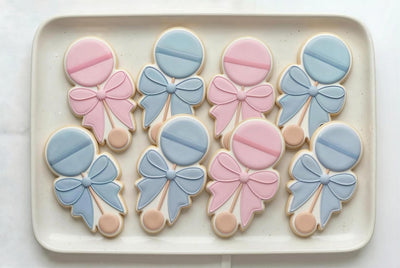 Cortador de galletas para baby shower fabricado en EE.UU. mediano 4.5 pulgadas