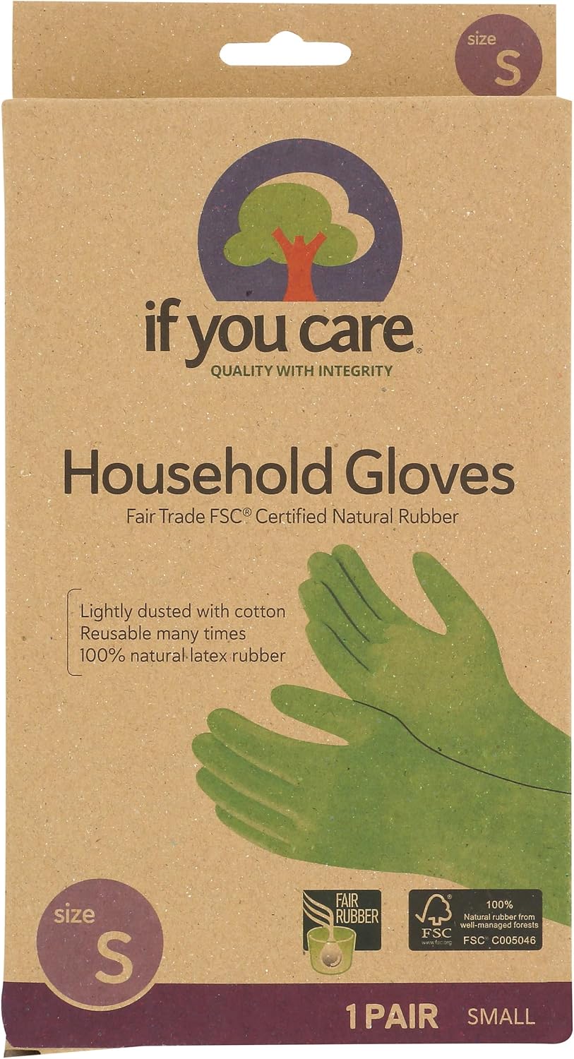Guantes hogar color verde 1 unidad