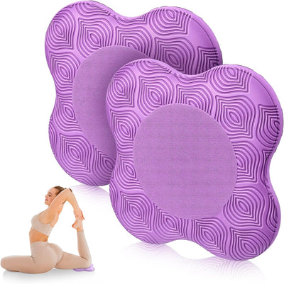 2 Pzas Rodilleras Yoga Almohadillas Extra Gruesas