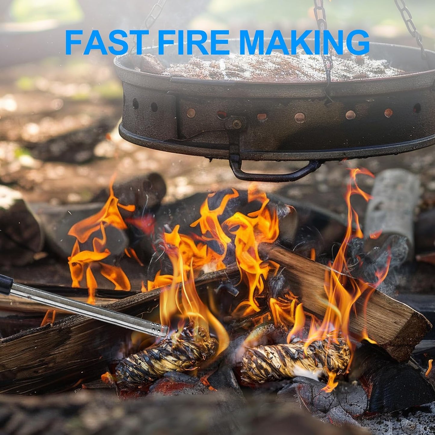 Arrancador fuego 110 pzas impermeable para barbacoa camping