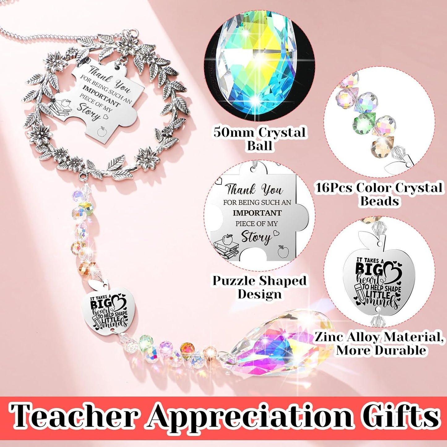 Atrapasoles cristal regalo para profesores mamá enfermera