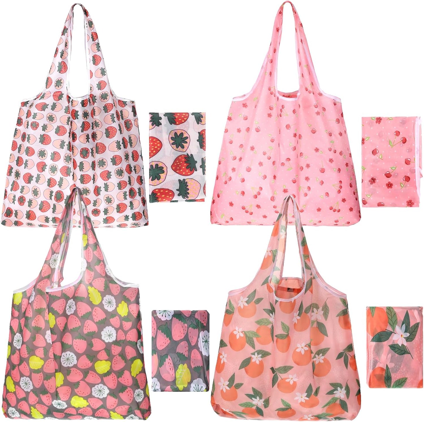 2 Pzas Bolsas Compras Reutilizables Plegables Extra Grandes