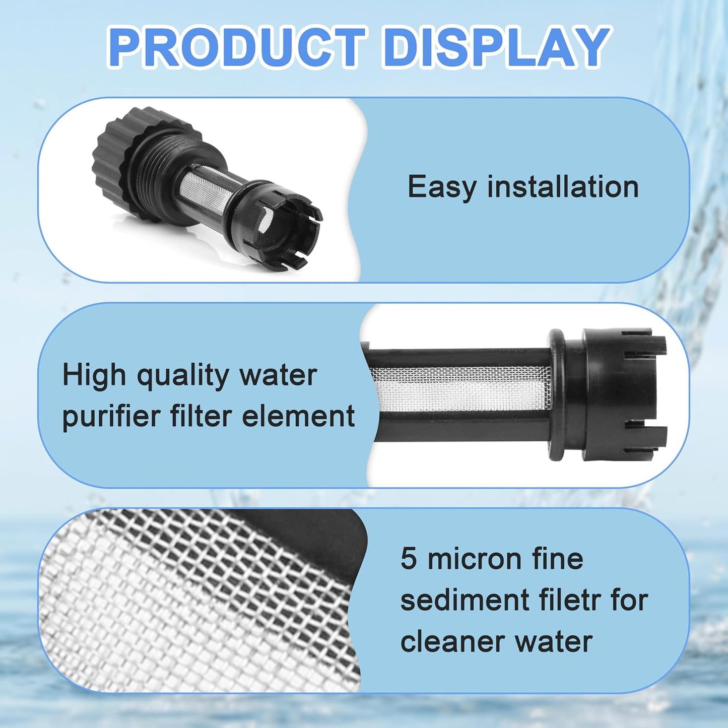 Filtro de agua fría para Navien 180E
