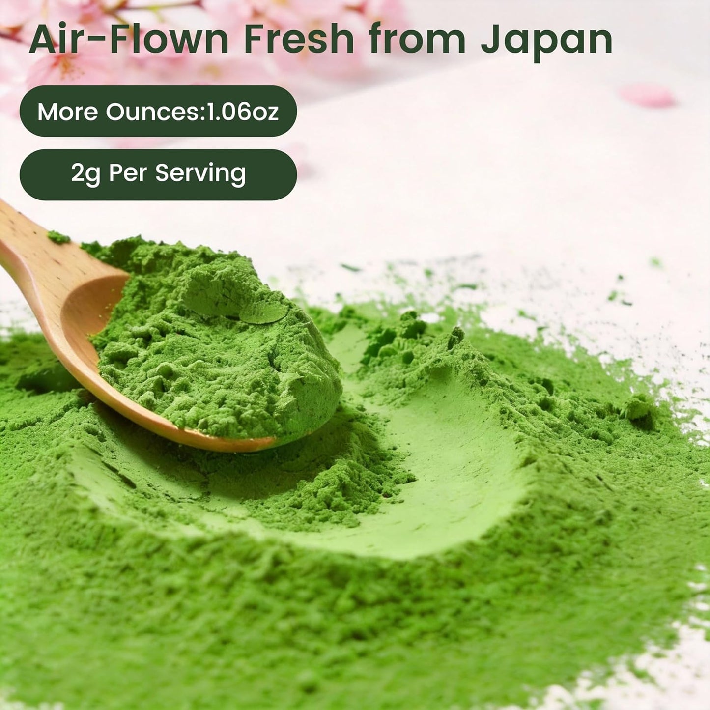 Polvo de matcha vegano sin gluten Uji 1.06 oz