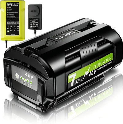 Repuesto batería litio 7.0Ah Ryobi 40V comp cargador OP4050A