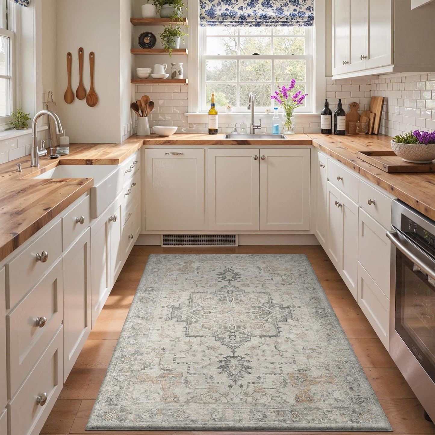 Tapete cocina lavable antifatiga 47x71pulg impermeable