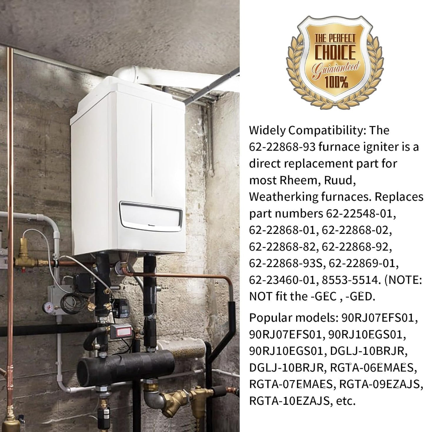 Repuesto encendedor horno caliente Norton 62-22868
