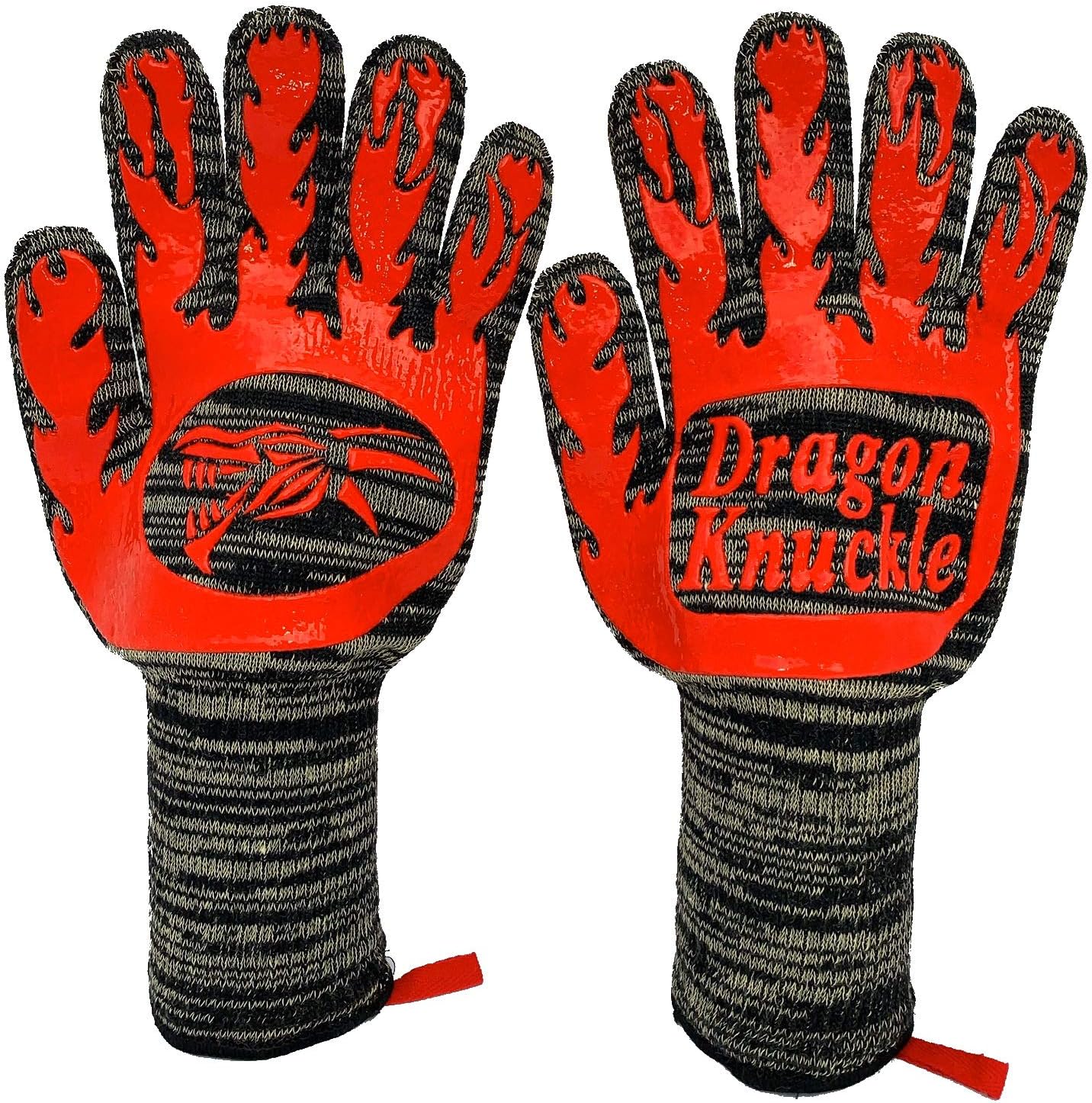 Guantes barbacoa resistentes 1472ºF Kevlar Nomex