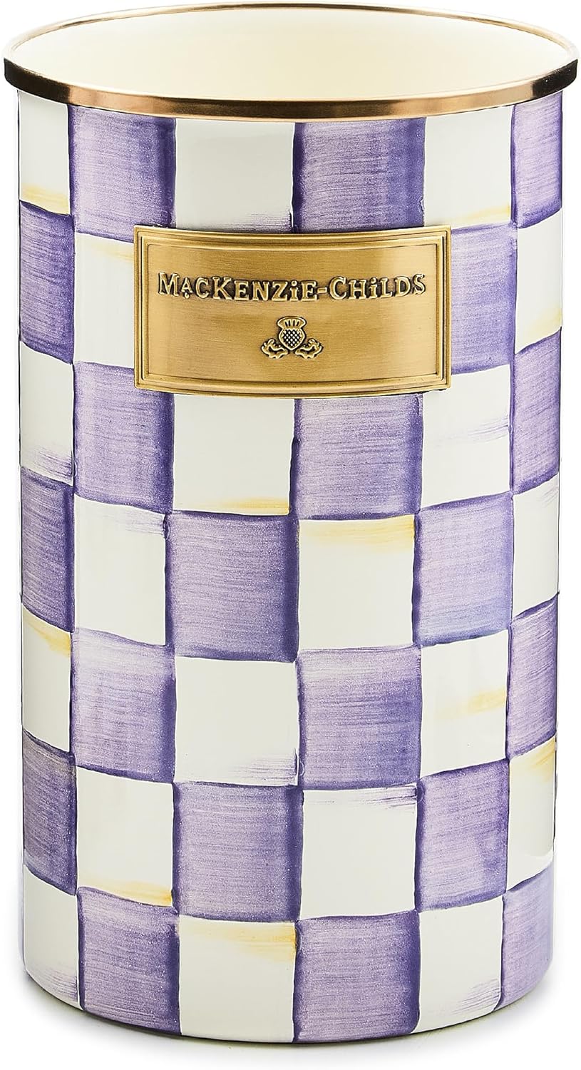 Soporte esmaltado encimera cocina cuadros violeta