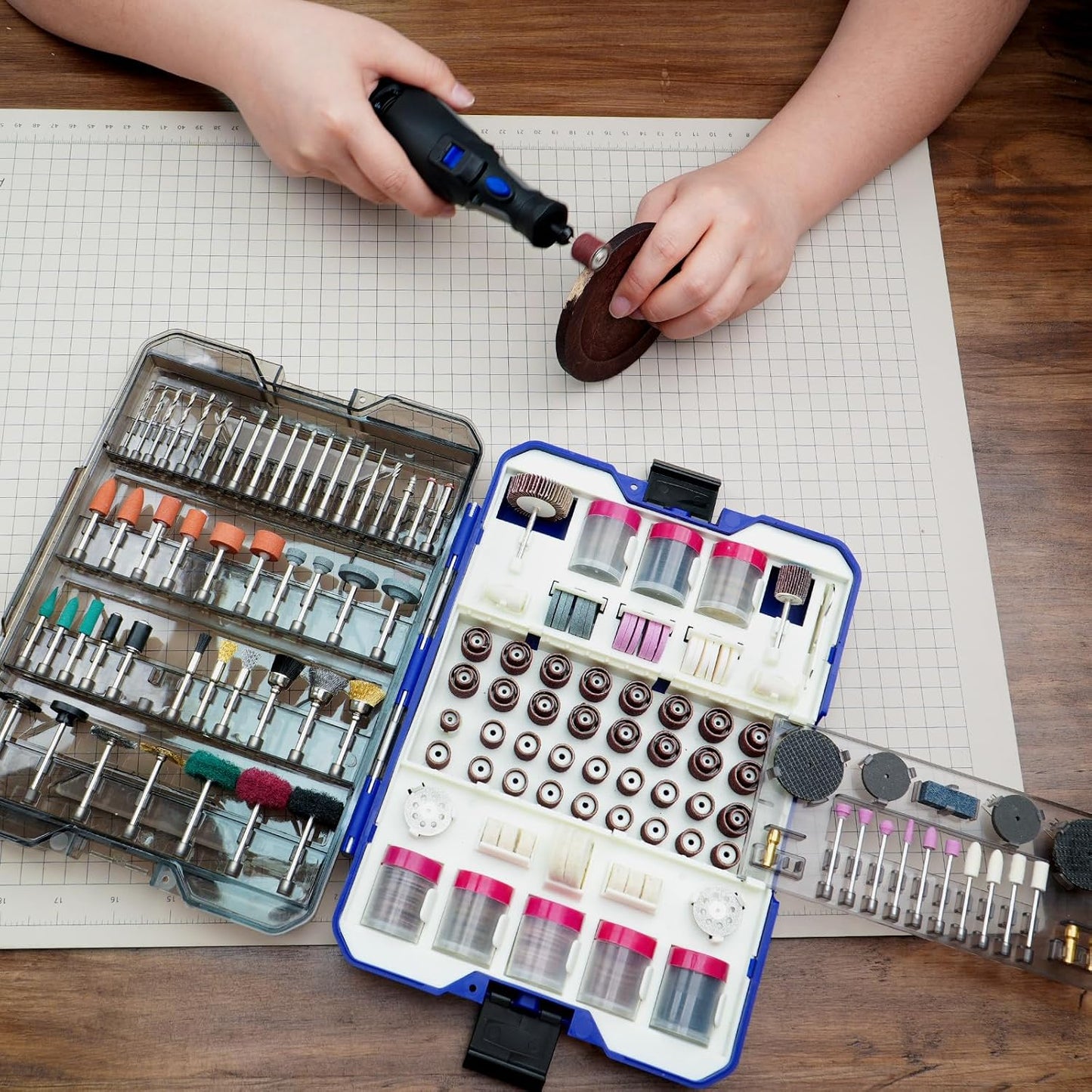 Kit 652 Pzas Accesorios Rotativas Dremel Bricolaje