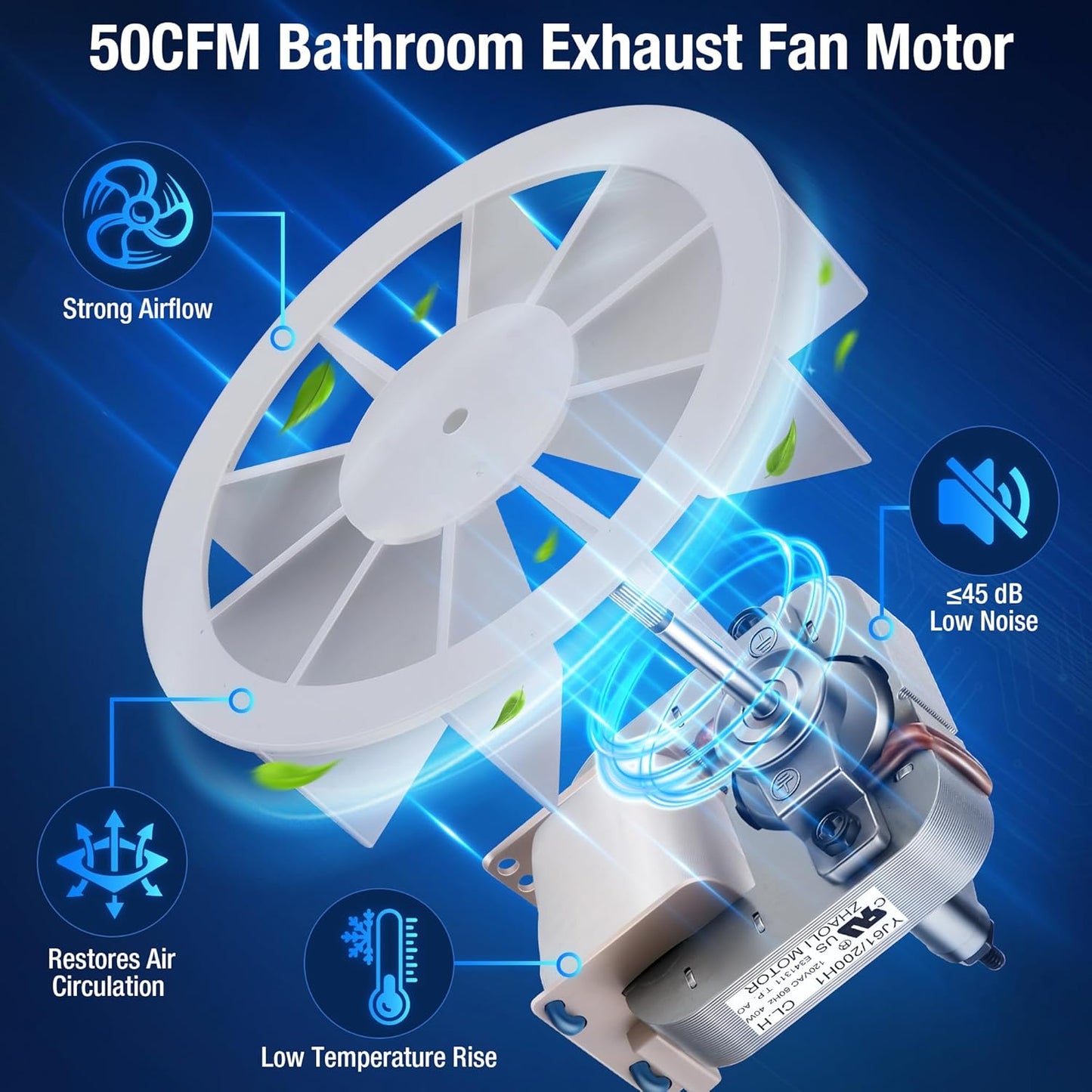 Motor Ventilador Baño Broan-NuTone