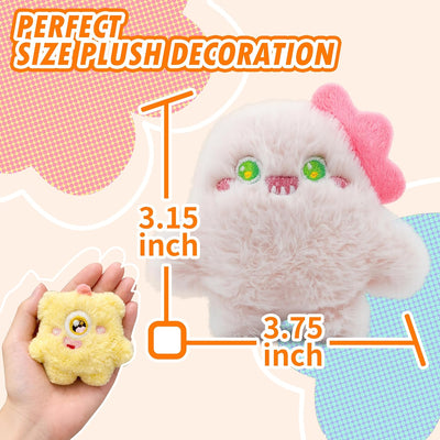 Imanes de peluche decorativos para nevera, 5 diseños únicos