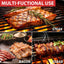 Prensa parrilla hierro fundido 8.14x4.25pulg