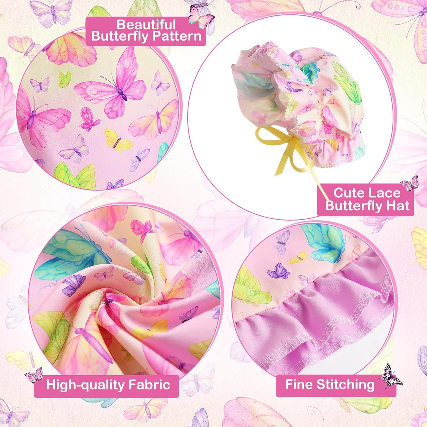 Traje ganso primavera mariposa 23pulg decoración patio