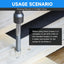 Tornillos acero inox 1/4x4 para madera con cabeza hexagonal