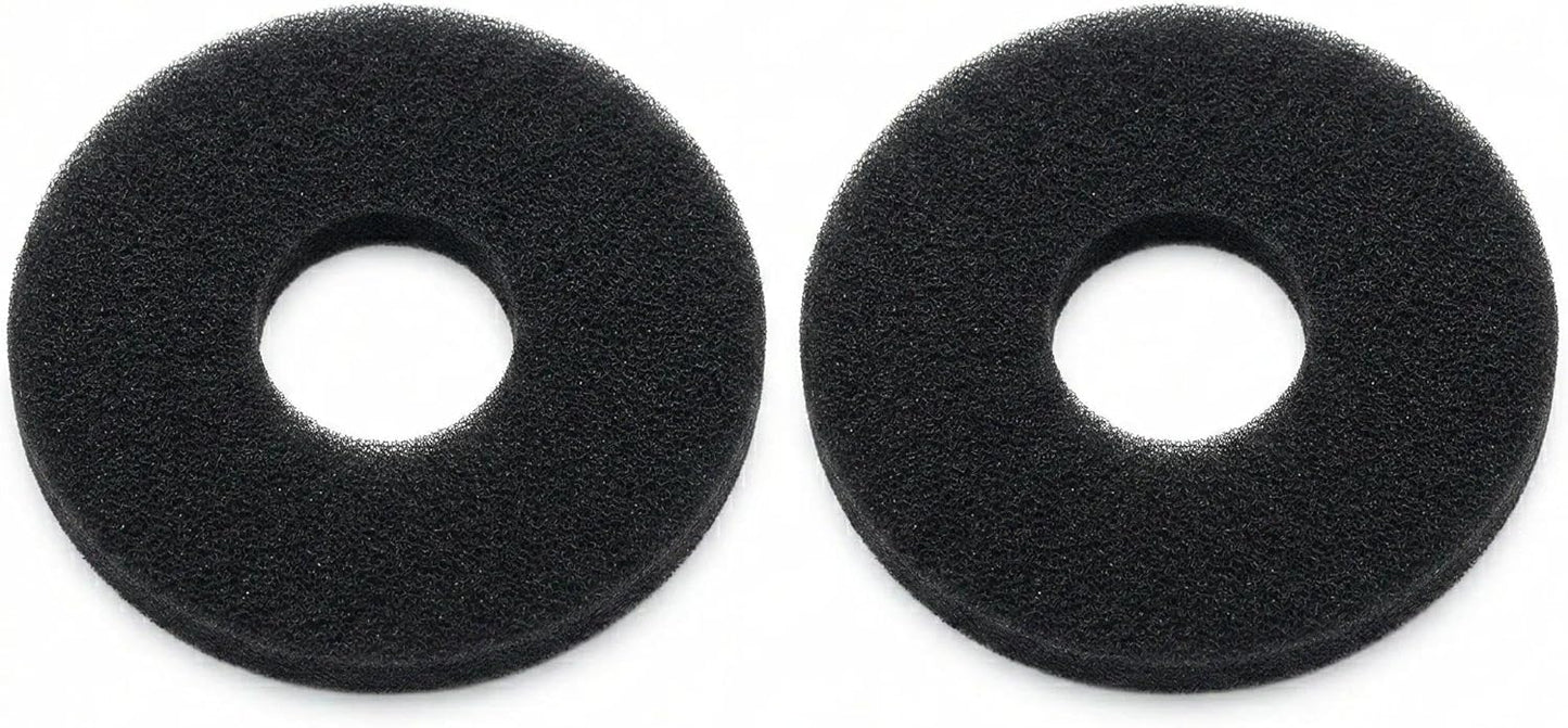 2 esponjas de sal de barra negras para borde de vidrio Margarita