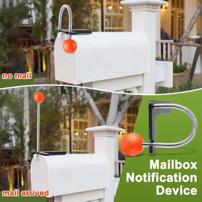 Pack 2 Dispositivos Notificación Buzón Alarma Naranja