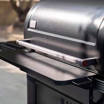 Estantería frontal pop-and-lock XL para parrilla Traeger
