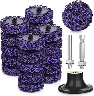 Set 21 Discos Lija Taladro 2pulg Amoladora Pelador Pintura