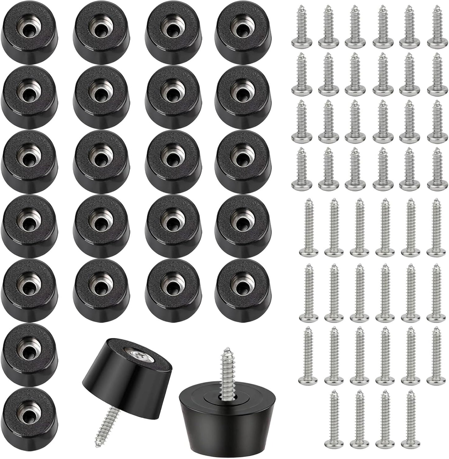 Patas goma antideslizante para tablas de cortar acero inox