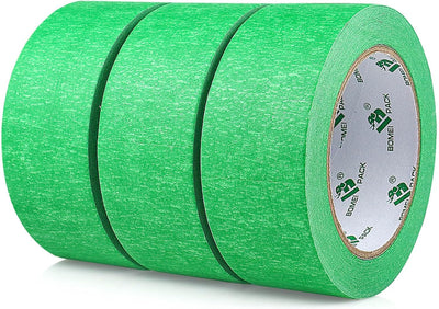 Paquete 3 Cintas Adhesivas Pintura 2pulg x30yd Limpia Hogar Oficina