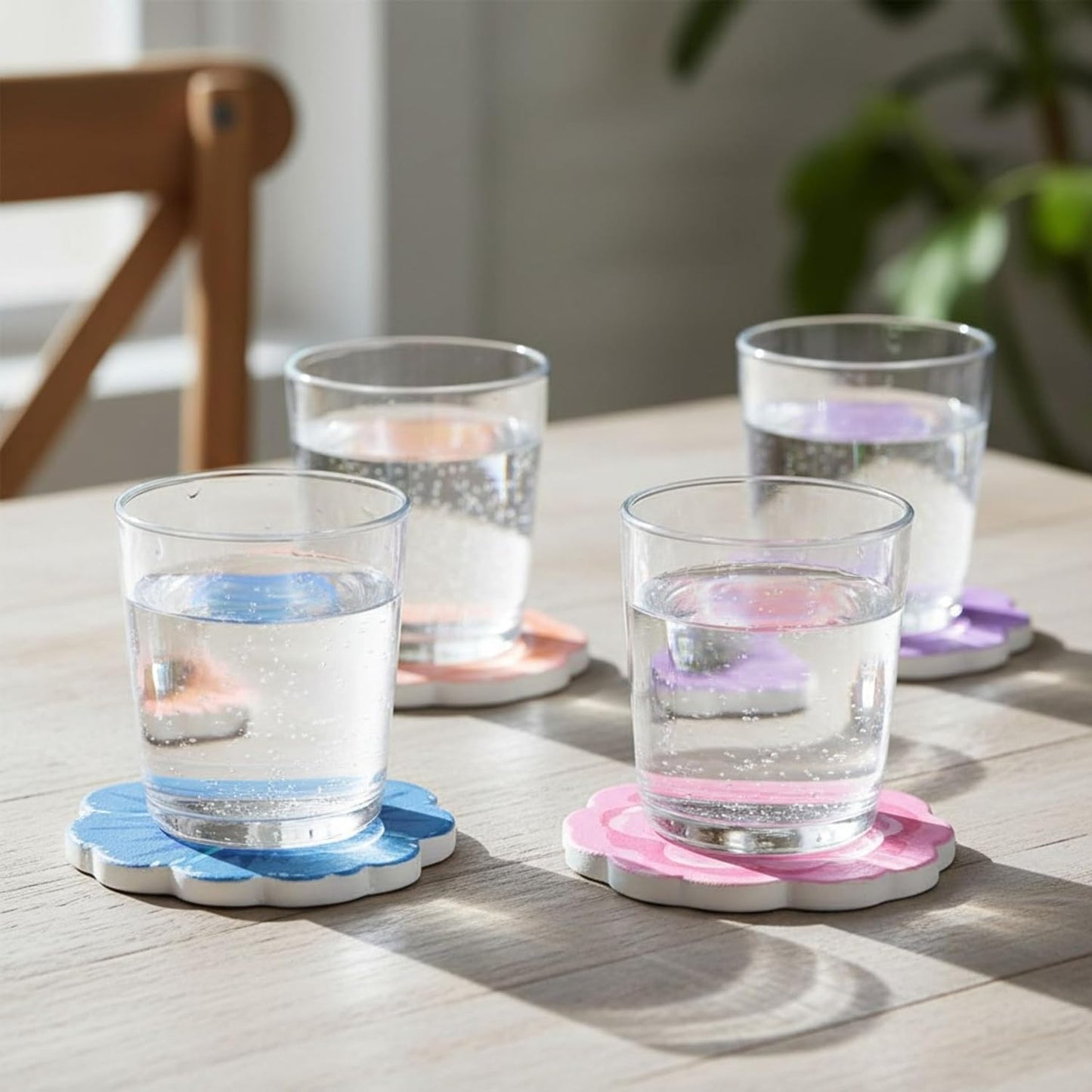 Cojines decorativos para mesa de cerámica set de 4
