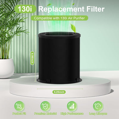 Filtro repuesto Puro 130i HEPA carbón activado 99.9%