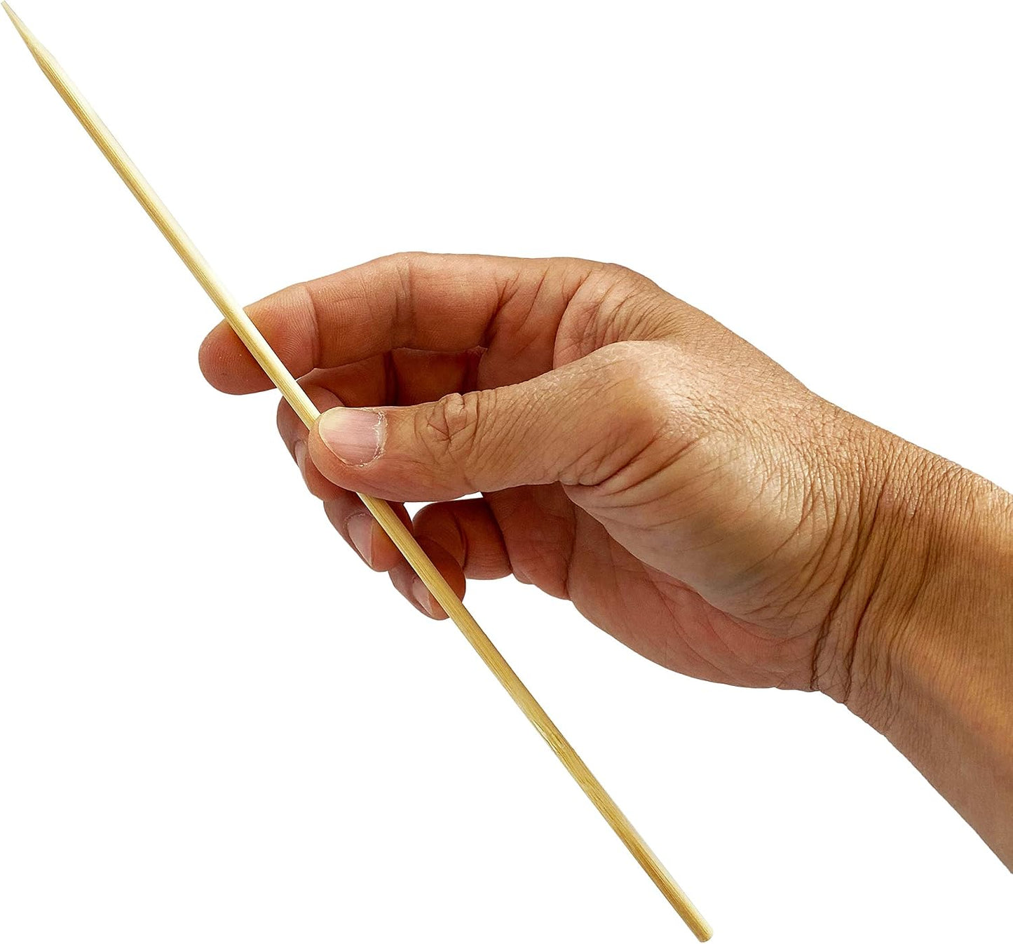 Brochetas bambú 10x0.15pulg 200uds paquete