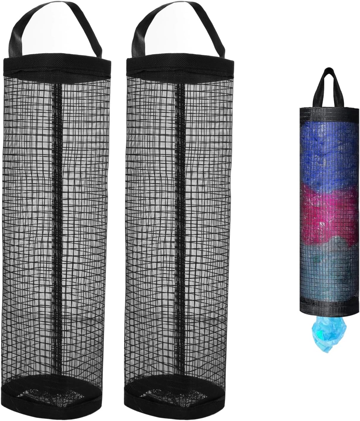 Soportes para bolsas de plástico de malla con gran capacidad