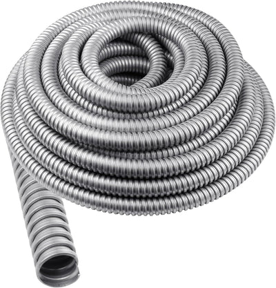 Conducto Metal Flexible Acero Galvanizado 3/4x25pies