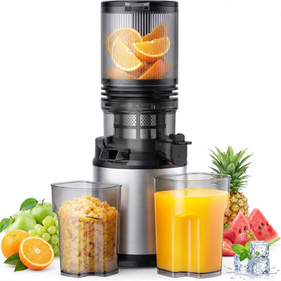 Exprimidor 3en1 frío con canal ancho para jugos y leche de nueces