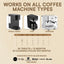 Set limpieza cafetera 120 tbls descalsador y limpiador