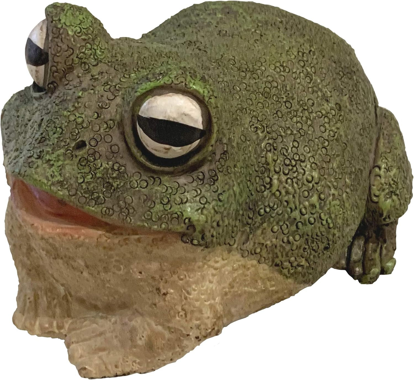 Figura sapo jardín con compartimento secreto