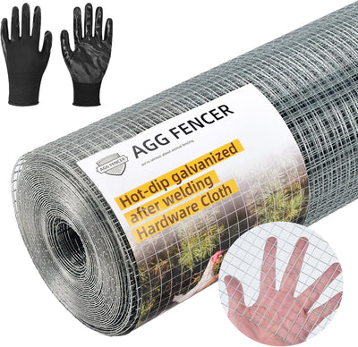 Alambre pollo 1/2pulg 48x100ft galvanizado jardín