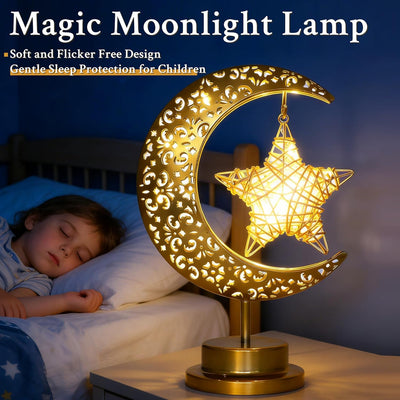 Lámpara de luna vintage para Eid y Ramadán