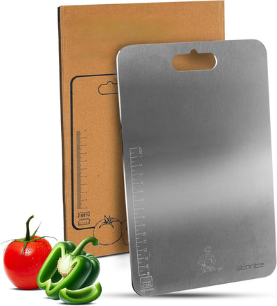 Tabla cortar acero inox grande cocina higiénica antiderrap