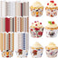 Forros cupcakes Western Derby taza hornear caballos