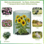 Alambre pollo PVC verde 15.7x87pulg malla hexagonal