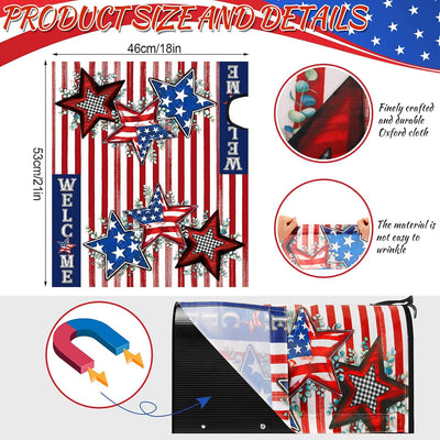 12 Fundas Magnéticas Buzón 18x21pulg Estilo Lindo