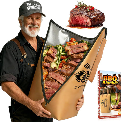 Manta para reposar carne 25pulg ahumar asar parrilla