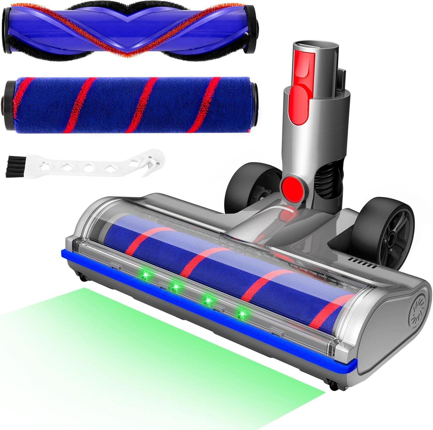 Repuesto cabezal aspiradora 2 cepillos LED V7/V8/V10/V11