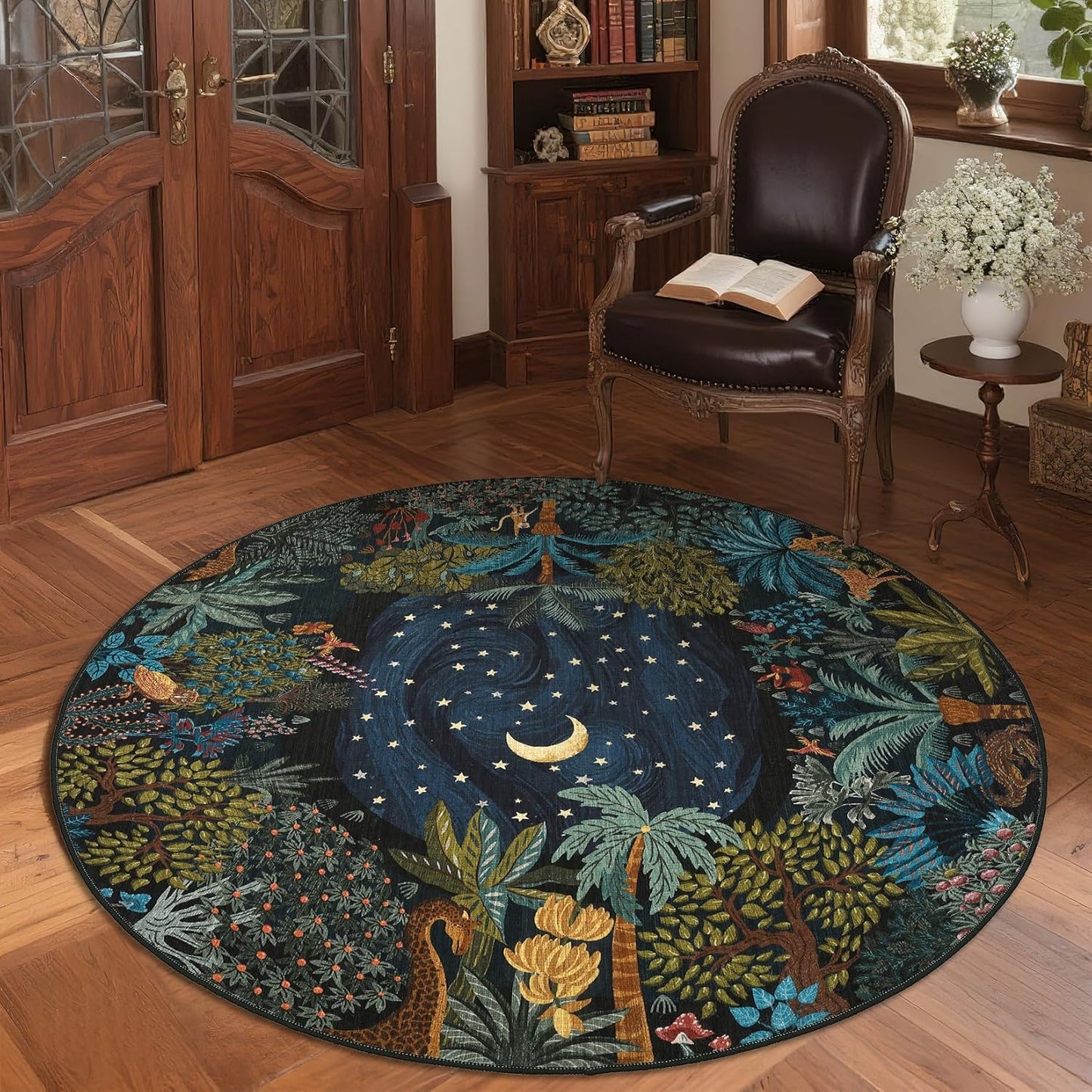Alfombra sala antideslizante lavable