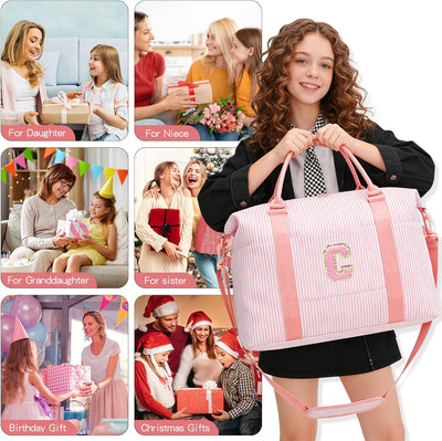 Bolsa viaje personalizada para bailar niña mujer Rosa
