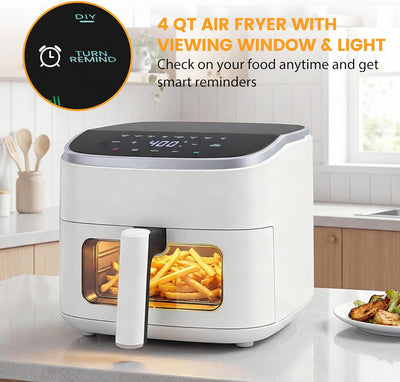 Freidora Aire 4qt Digital 1500W Cesta Antiadherente