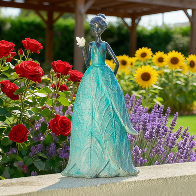 Figuras resina hadas 12.9pulg decoración hogar jardín
