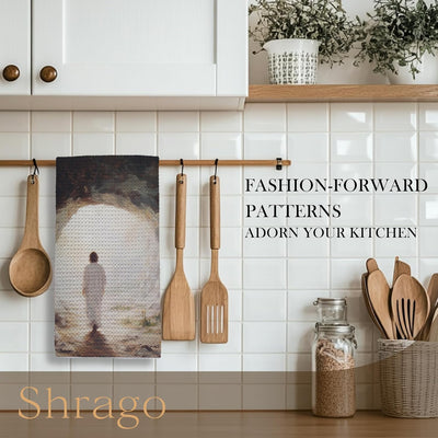 Toallas de cocina de Pascua con texto He is Risen 16 x 24 pulgadas