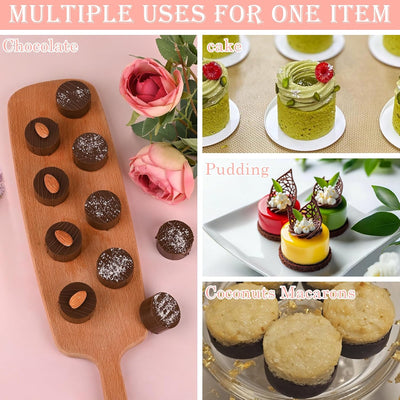 Moldes silicona mini 24 cavidades para cupcakes dulces gelatina